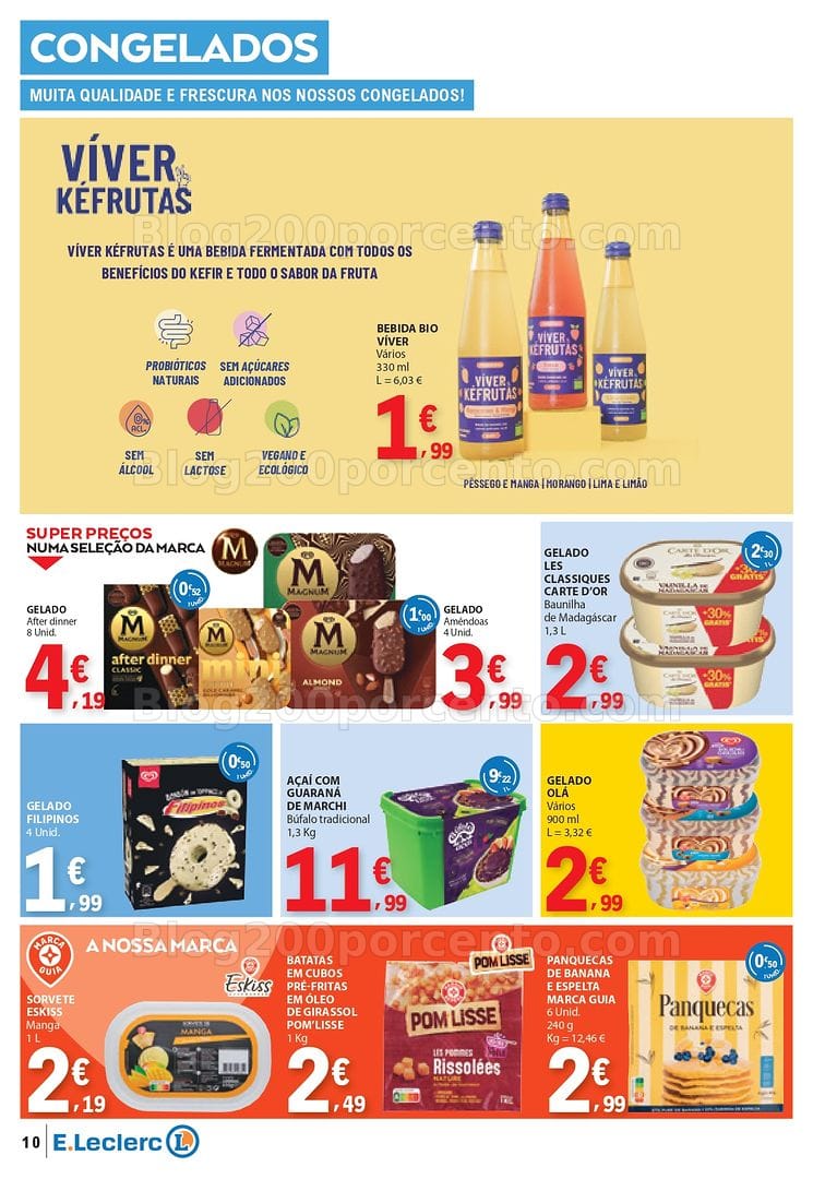 Antevisão Folheto E-LECLERC Promoções de 5 a 11 março